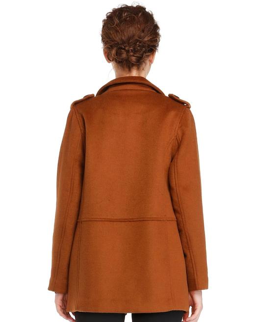 D15692074738 丹尼爱特Daniel Hechter 经典百搭双排扣长袖大衣 商品图1