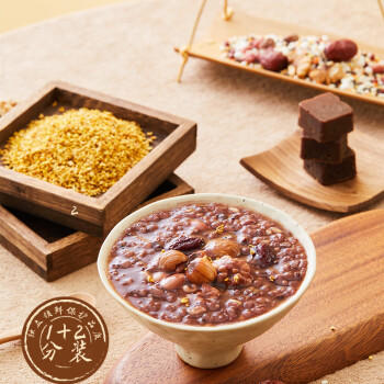 燕之坊金桂坚果八宝粥900g 五谷杂粮粥营养早餐粗粮过节送礼 /粮油调味 /杂粮 /复合粥米 商品图4