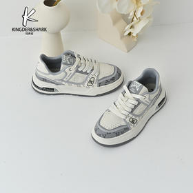 经典鲨2025年夏季新款时尚男士拼色潮流系带休闲鞋板鞋KF19-513011