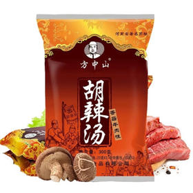 方中山胡辣汤料河南特产速食汤早餐方便食品新4包组合装1161克 /粮油调味 /方便食品 /速食汤