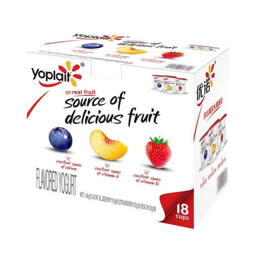 【悦惠精选】优诺混合果味缤纷装风味酸奶100g 商品图4