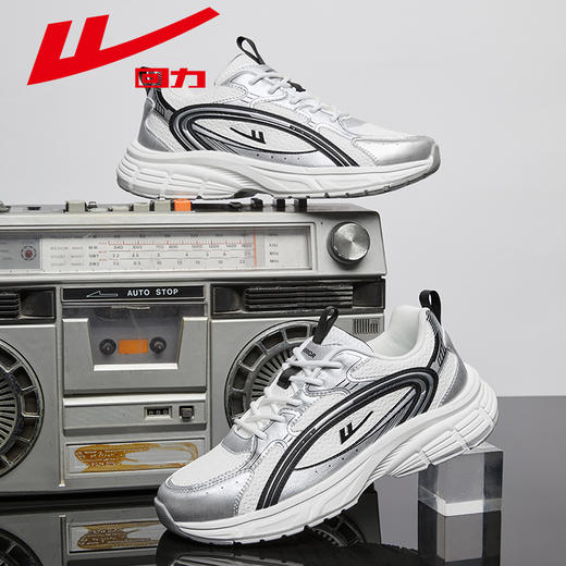 回力春季运动鞋透气跑步鞋男士网面休闲百搭ins厚底潮鞋潮鞋学生WL(AB)-0811 商品图4