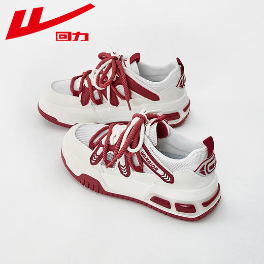 回力女鞋2025春季新板鞋款百搭休闲运动鞋多巴胺女款潮鞋厚底低帮 商品图1