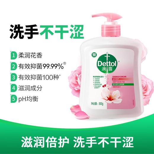 滴露抑菌洗手液滋润倍护500g/瓶 商品图1