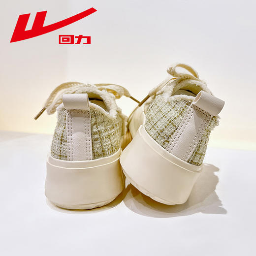 回力低帮帆布鞋厚底春季新款软底休闲透气女鞋潮流百搭板鞋夏款 商品图4