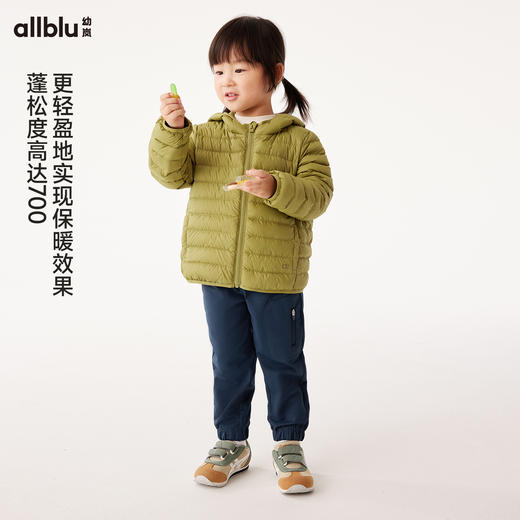 【反季折扣】【SMART LAYERS】幼岚童装红嘴雁连帽轻羽绒24秋季新款儿童羽绒服 商品图4