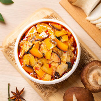 饭扫光 下饭菜 280g*6瓶 拌饭拌面调味品 榨菜咸菜泡菜 香菌竹笋 /粮油调味 /调味品 /榨菜/酱腌菜 商品图0