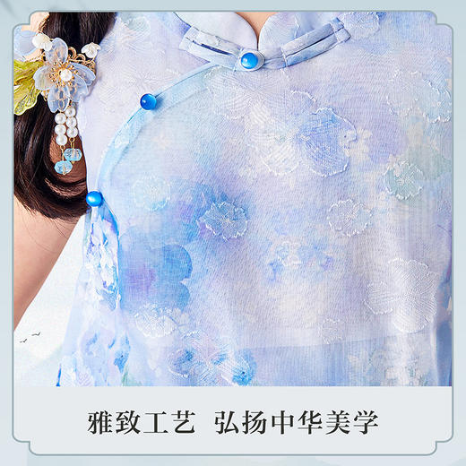 笛莎Deesha观山见女童连衣裙2025夏季女童连衣裙 商品图4