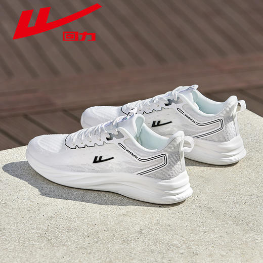 回力男鞋新款运动鞋2025春季软底缓震跑步鞋男款轻便休闲网面鞋子 商品图1