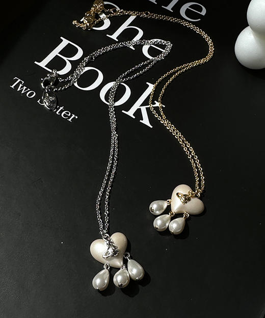 现货 THS-无 西太后家 猫爪珍珠项链 CU1300 商品图7