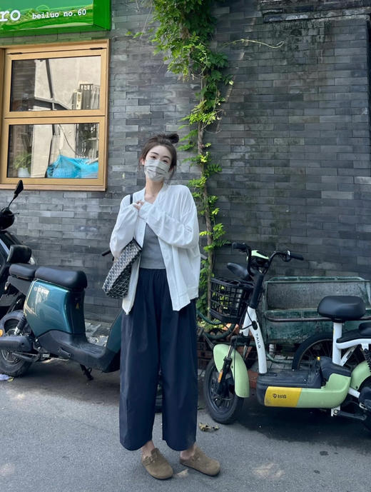 亚麻气球裤（锁 商品图1