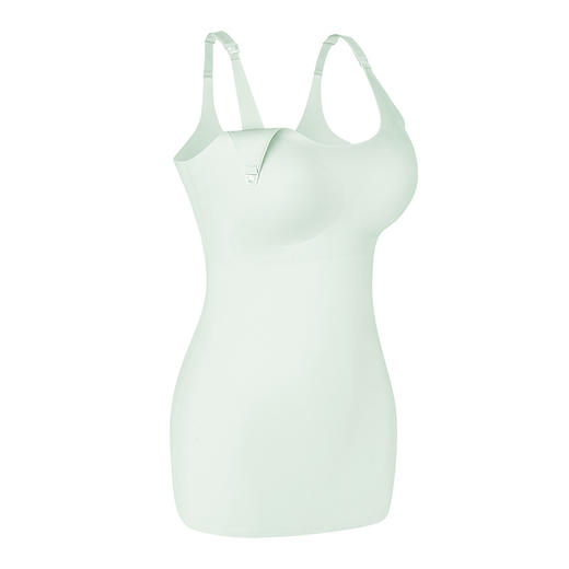 【A类认证❗️免穿文胸哺乳背心】孕期•哺乳•睡眠，加长版型防灌风，护腰防着凉，全面呵护！无痕凉感大码吊带防下垂固定杯孕妇内衣薄中长款母婴儿 商品图7