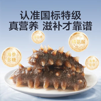 久年大连冻干海参 免煮速发辽刺参 非即食海鲜干货礼盒30g  源头直发 /粮油调味 /南北干货 /干海参 商品图2