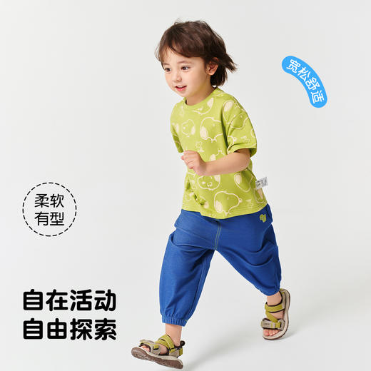 【90-130】【史努比】男童夏款卡通满印短袖t恤 商品图6