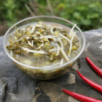 陇浆源浆水酸菜天水甘肃特产芹菜包心菜苦苣下饭菜面条配菜600g*5袋 /粮油调味 /调味品 /榨菜/酱腌菜 商品图3