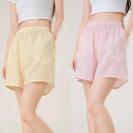 【顺丰包邮】无*良品同款代工厂 纯棉双层纱短袖睡衣套装  娃娃领糖果色  显瘦家居服 亲肤透气 越洗越软 商品图4