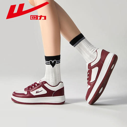 回力本命年情侣鞋2025蛇年限定红色鞋子新款棉鞋冬季厚底加绒板鞋 商品图3