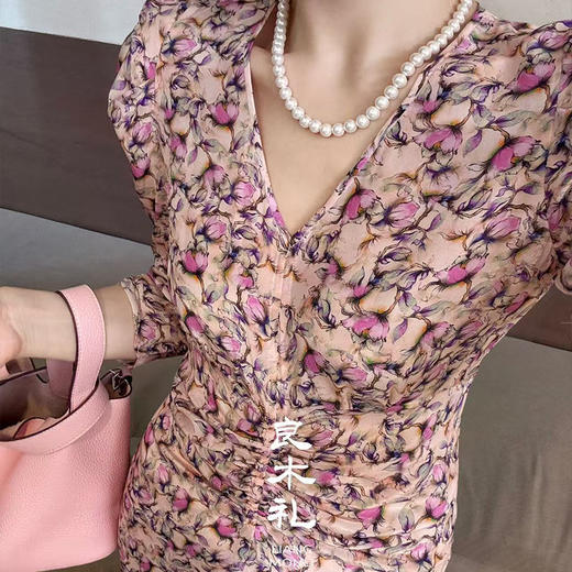 【预售7天】良木礼真丝连衣裙(S168) 商品图2