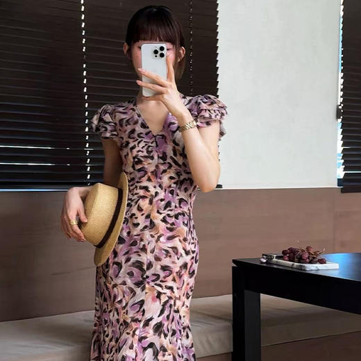 【预售5天】良木礼真丝连衣裙（1406L） 商品图1