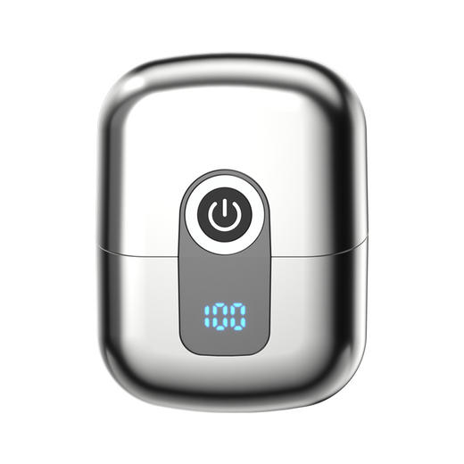 【520情人节好物】野心男士刮胡刀跨境新款电动剃须刀磁吸刀头迷你便携双头剃须刀，一手掌握，随时随地快速修剪。ry 商品图4