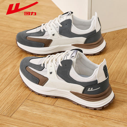 回力男士休闲鞋2025春季新款男鞋子软底轻便百搭舒适减震运动鞋A 商品图0