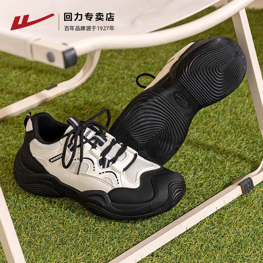 回力男鞋登山鞋2025新款运动休闲鞋子户外休闲百搭鞋鞋子德训鞋A 商品图3