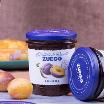 ZUEGG德国进口嘉丽果肉果酱 西梅果酱瓶装 面包搭档 330g /粮油调味 /调味品 /西式酱料 商品图1