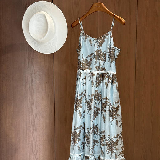 【不退不换】良木礼天丝麻连衣裙（833） 商品图1