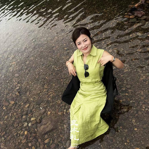 【不退不换】良木礼亚麻套装（2E081-021） 商品图4