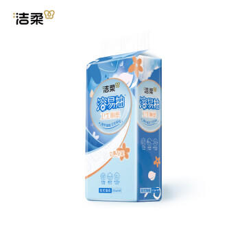 洁柔抽纸悬挂式厕纸4层300抽*4提溶易抽挂抽代替卷纸易降解卫生纸整箱 /家庭清洁/纸品 /清洁纸品 /抽纸 商品图2