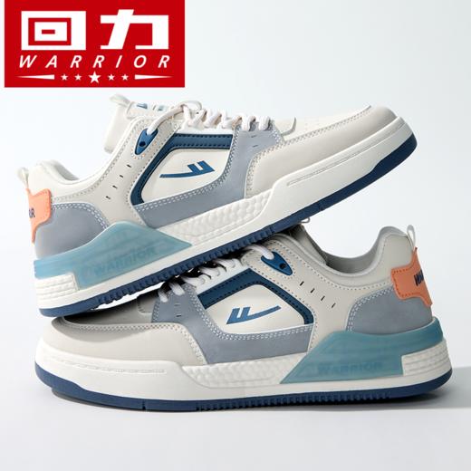 回力板鞋男鞋2025早春季新款男士爆款潮百搭休闲运动鞋厚底黑白鞋 商品图0