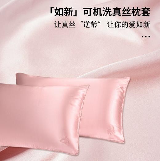 凯喜雅 可机洗素绉缎如新枕套1个 商品图0