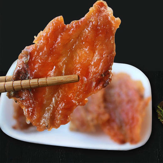 广东潮州紫云仓海鮮干货礼盒（鱿鱼丝、酥黄鱼、酥带鱼、红娘鱼、秀才鳗各250g）1.25KG/盒 商品图6