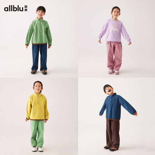 【粉丝福利】幼岚童装「机能灯芯绒」长裤柔软舒适24秋季新款儿童男女童裤子 商品图2