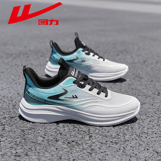 回力男鞋跑步鞋2025春季新款透气网面鞋子男款轻便软底休闲运动鞋 商品图0