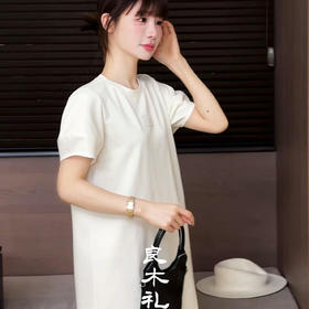 【预售7天】良木礼后蝴蝶结连衣裙（1178）