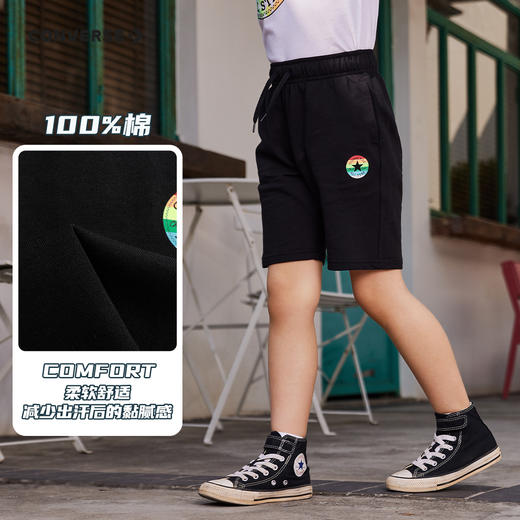 CONVERSE 匡威  夏 大童小童 短裤 休闲经典质地柔软 CNVB-FB-B602 商品图5