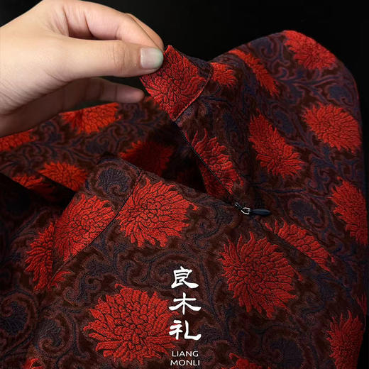 【预售7天】良木礼真丝旗袍（25161） 商品图3