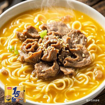 今麦郎方便面泡面袋装 1.5倍速食宵夜番茄鸡蛋味 五连包 /粮油调味 /方便食品 /方便面 商品图1