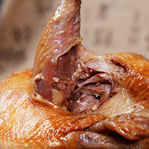 金凤鲜货/卤味 锁鲜扒鸡650克/盒  （充氮气保鲜/京东快递） 商品图1