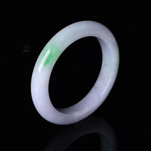 【紫气东来】紫+绿翡翠手镯SZ2504122 商品图1