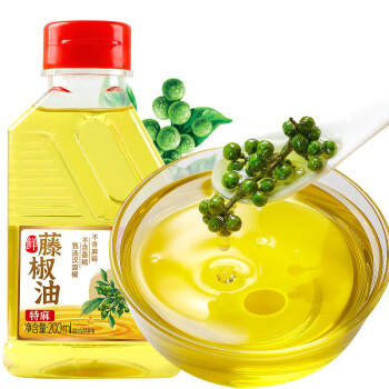 川珍藤椒油200ml瓶装麻度≥3四川花椒油麻椒油青花椒油米线麻辣烫调料 /粮油调味 /调味品 /调味油 商品图4