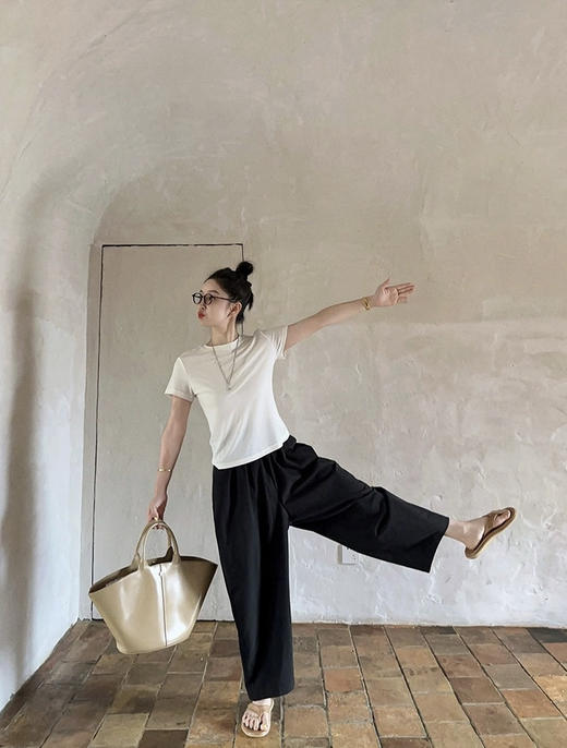 亚麻气球裤（锁 商品图2