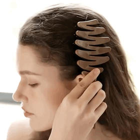 YEEPERCAT宜品猫 猪鬃毛蓬蓬梳+梳理梳 贴合头部 不伤发 3色可选