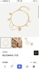 D050632长度可调节金色显白百搭花朵手链 商品缩略图6