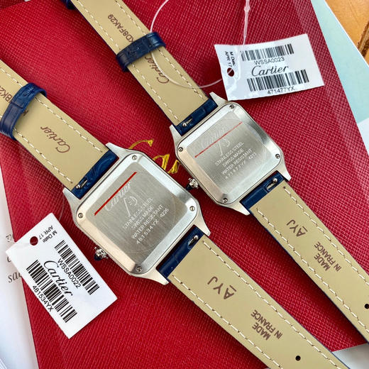 『原单版本』卡地亚经典之作，山度士系列腕表！相较于圆形腕表，方形腕表因其棱角分明的设计显得格外独特，而提到方表中的经典之作，卡地亚的山度士自然榜上有名，山度士腕表不仅是方形腕表中的典范❕❕❕ 商品图7