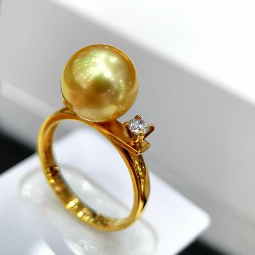 10mm-11mm金珠戒指 商品图1