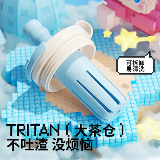bablov巨无霸水杯大容量吸管杯tritan夏天冰霸杯子女生高颜值水壶 商品图5