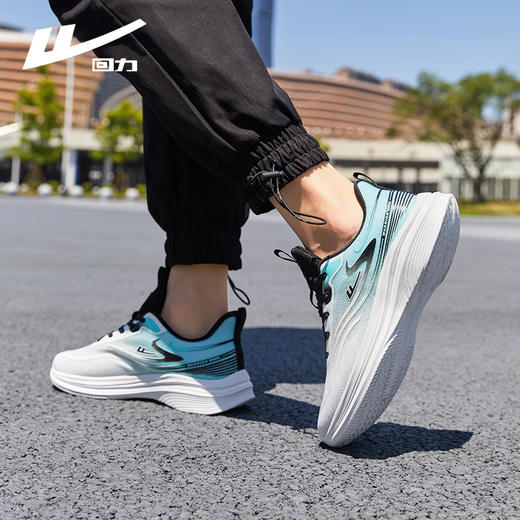 回力男鞋跑步鞋2024春季新款透气网面鞋子男款轻便软底休闲防臭WXY(ZA)-3556 商品图4