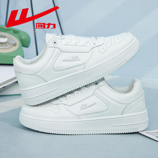 回力男鞋小白鞋学生2025冬季新款休闲潮鞋百搭男士板鞋运动鞋子男 商品图1